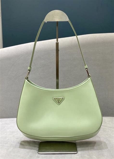 dark green prada side bag|mint green Prada bag.